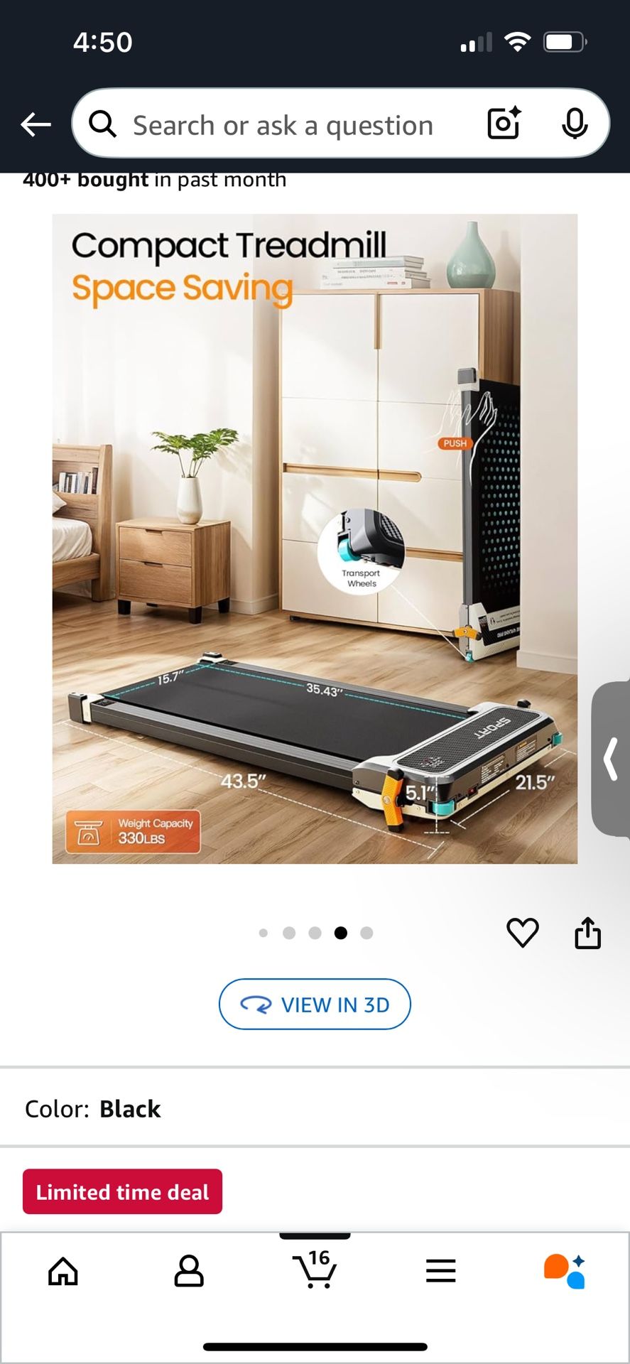Walking Pad Treadmill