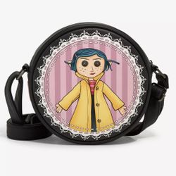 Loungefly Coraline Other Mother Doll Double-Sided Crossbody Bag