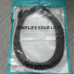Long multi-use charging cord