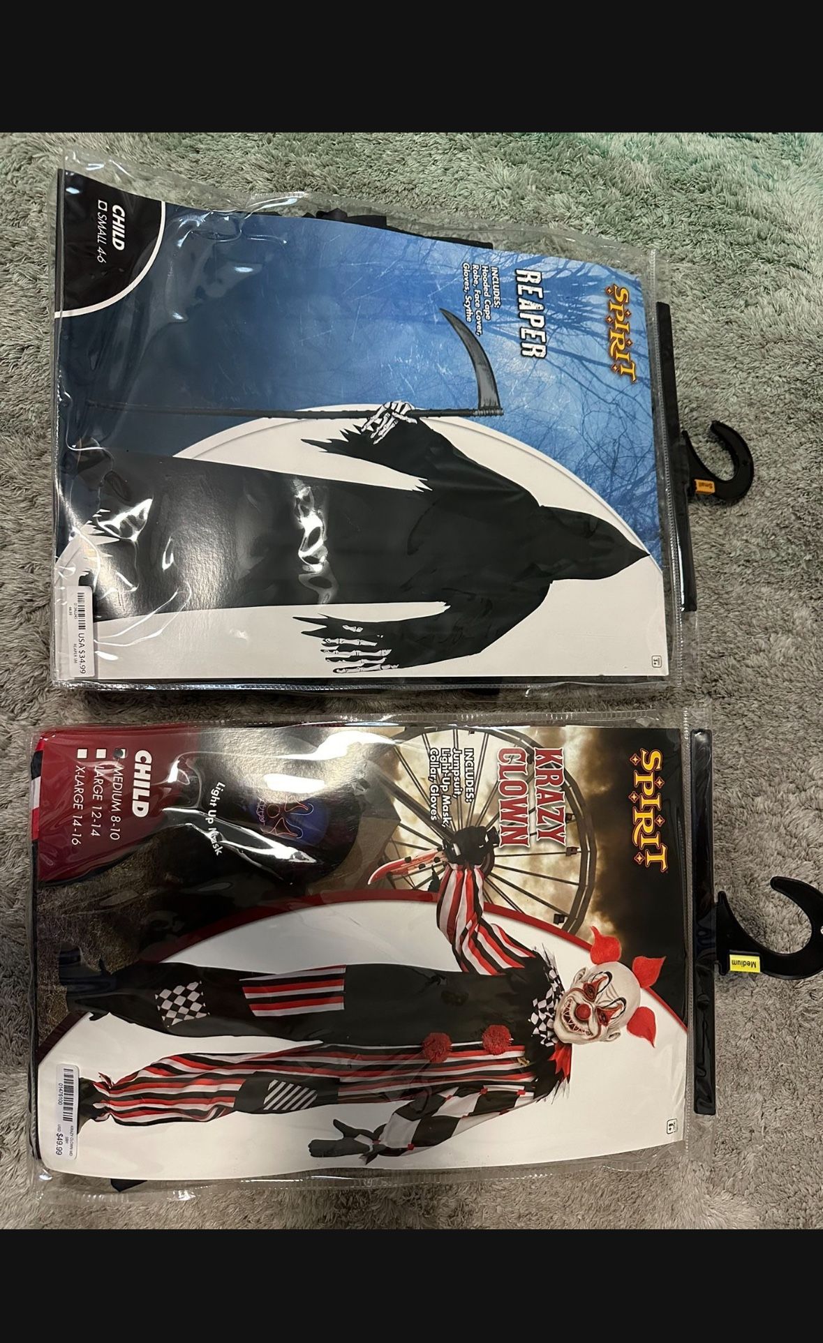 Reaper/Clown Costumes