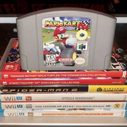 Nintendo GC Spider-Man 2 Wii U Hyrule Warriors Zelda Windwaker Donkey Kong Country Switch Street Fighter 30th Enjoyable Playable Games