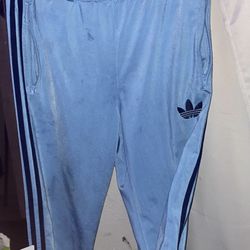 Blue Adidas Joggers