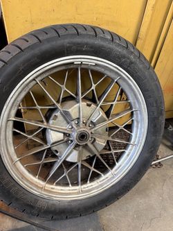BMW motorcycle wheel