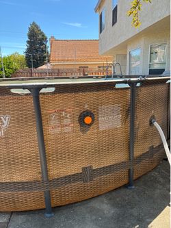 Bestway power steel pool