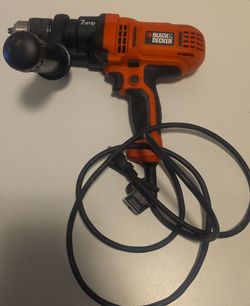 Black+Decker 7 Amp 1/2" Corded Drill – Heavy Duty & Tested!