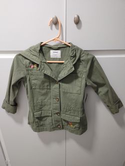 NEW Girls' Hooded Utility Jacket