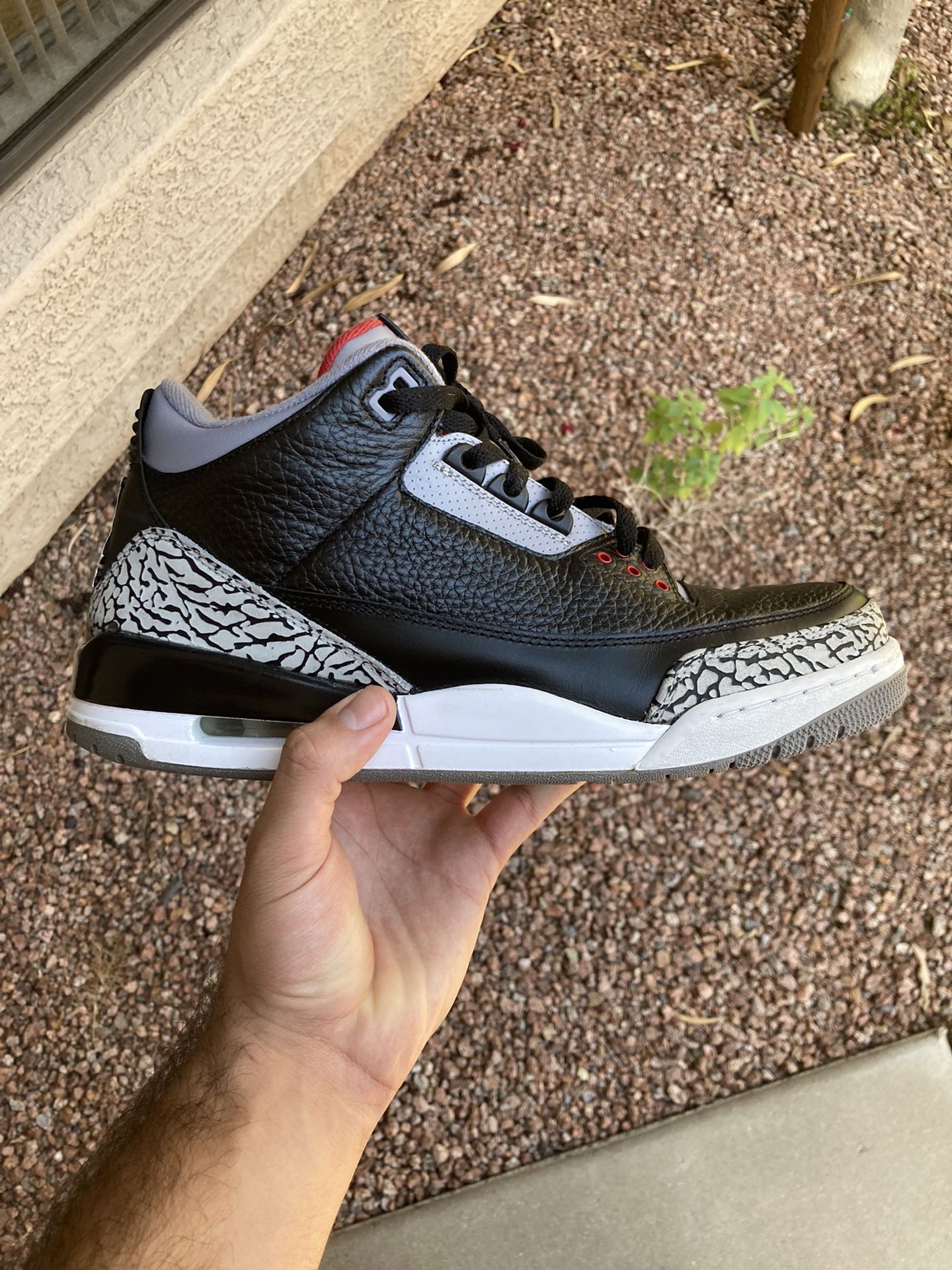 Black Cement 3’s For Sale!