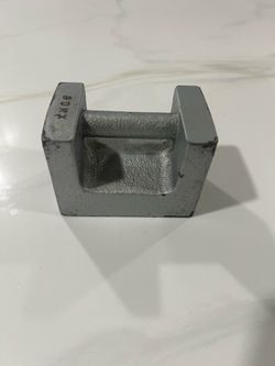 5 LB Cast Iron Calibration Weight