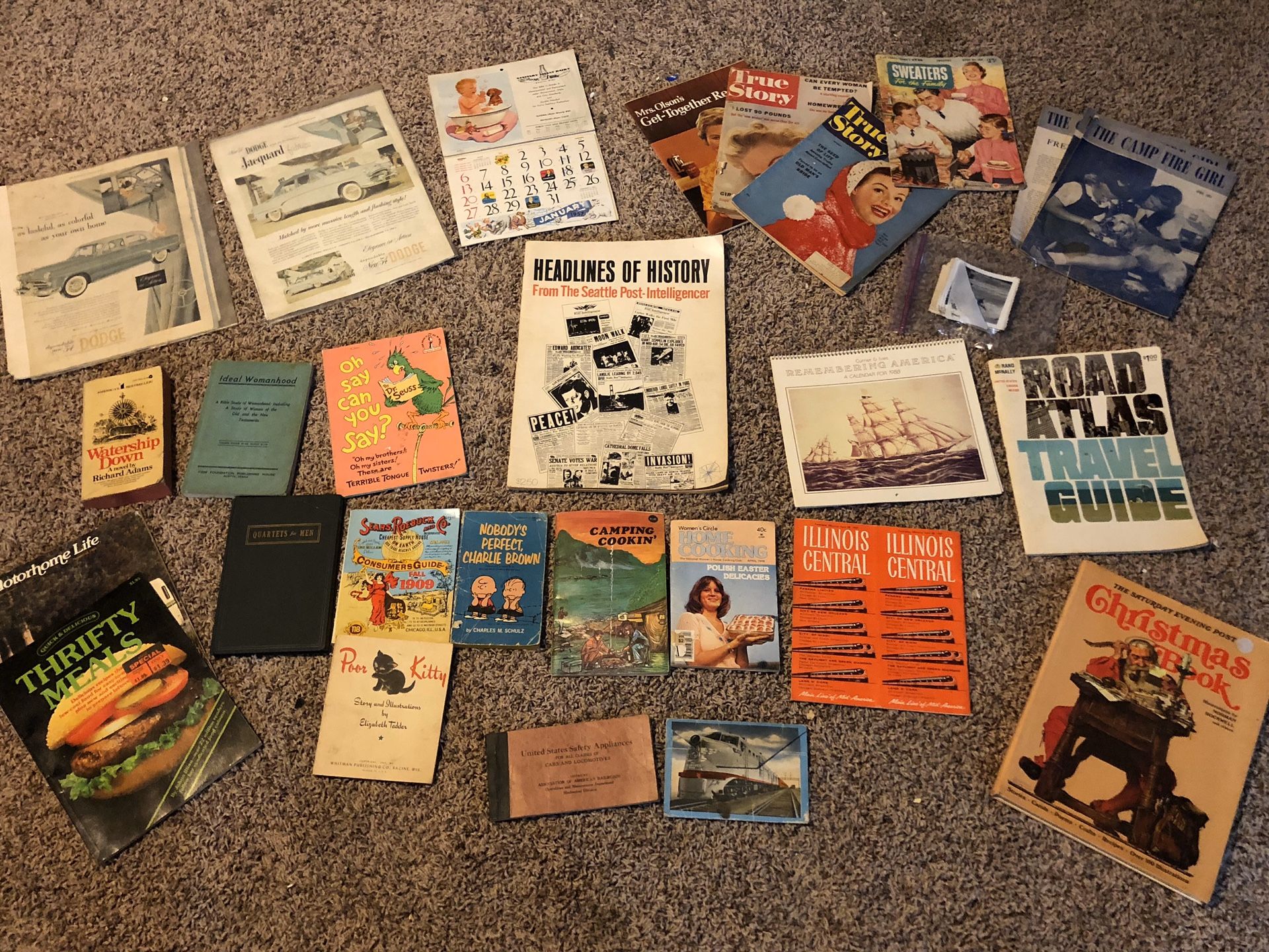 Free Vintage books and magazines