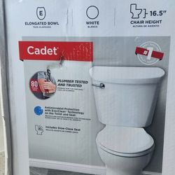 🔥 NEW American Standard Cadet – Elongated Chair Height – 12” Rough-In – Comfort & Quality!