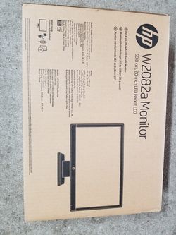 hp W2082a MONITOR LED -LCD 20 INCH NEW IN BOX