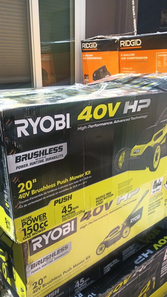Ryobi lawnmower