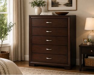 Solid wood dresser