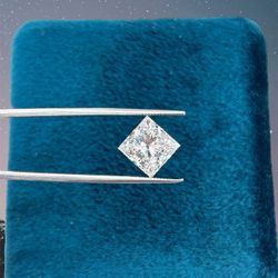 Princess Shape Lab Grown Certified Diamond 