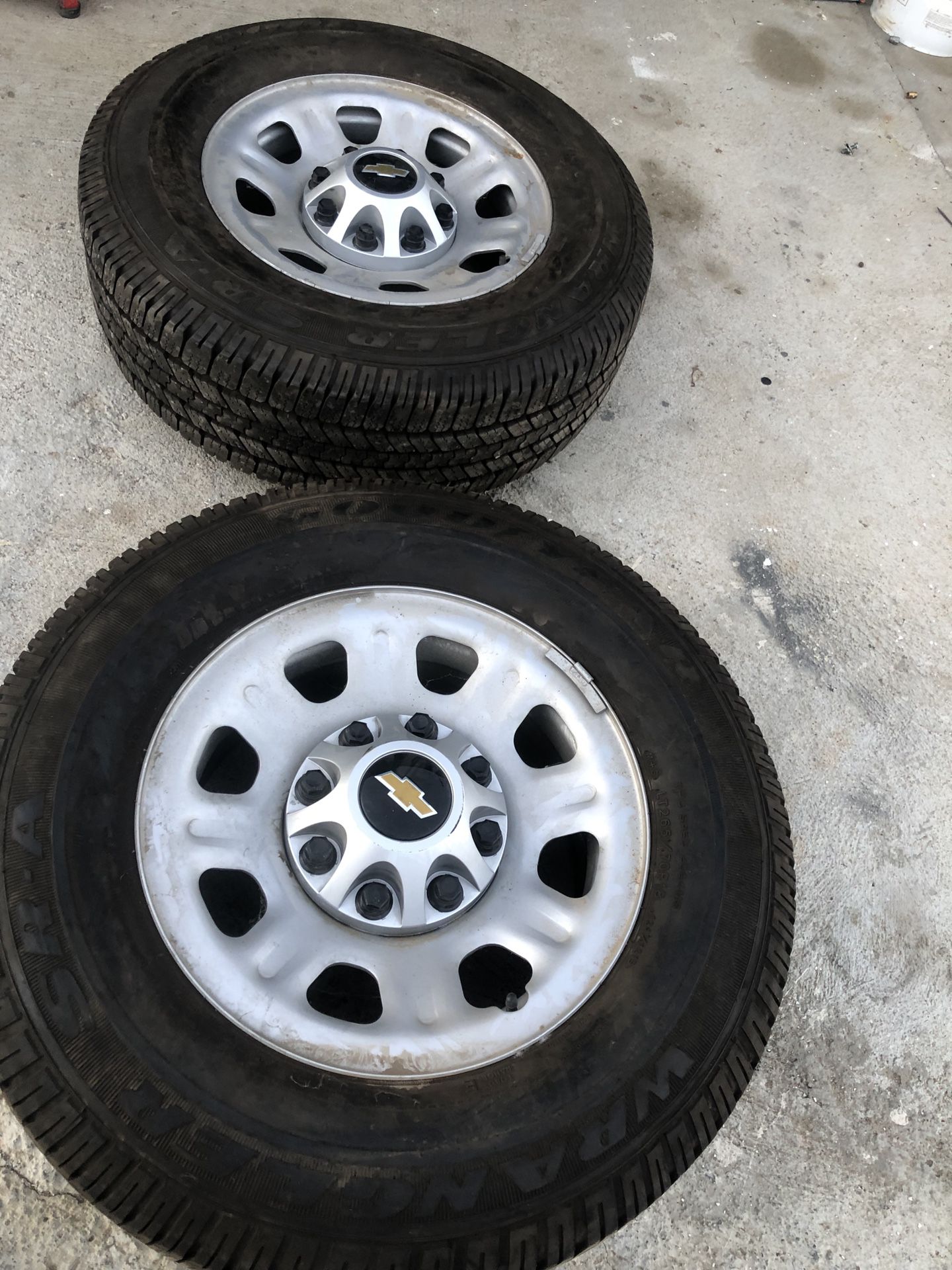 2019 Chevy tires Goodyear