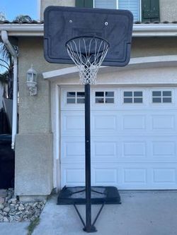 Basketball Hoop Total Heights is 10 Ft