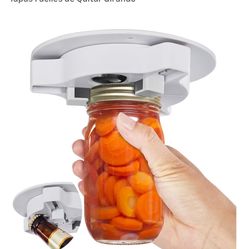 Under Cabinet Jar Opener – Easy Bottle & Jar Opener for Seniors or Weak Hands