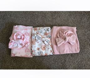 Baby girl swaddle