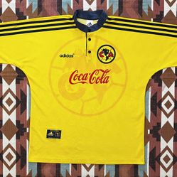 Vintage Adidas 1996/1999 Aguilas del América Jersey Men’s Small/Medium