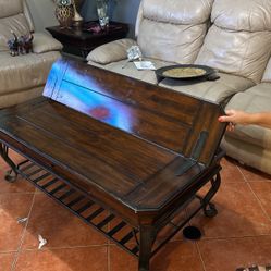 Real Wood Coffee Table 