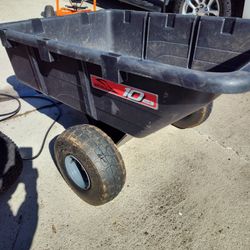 Brinly Dump Trailer Utility Cart 10 Cu.Ft