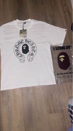 Cromehearts x bape tee