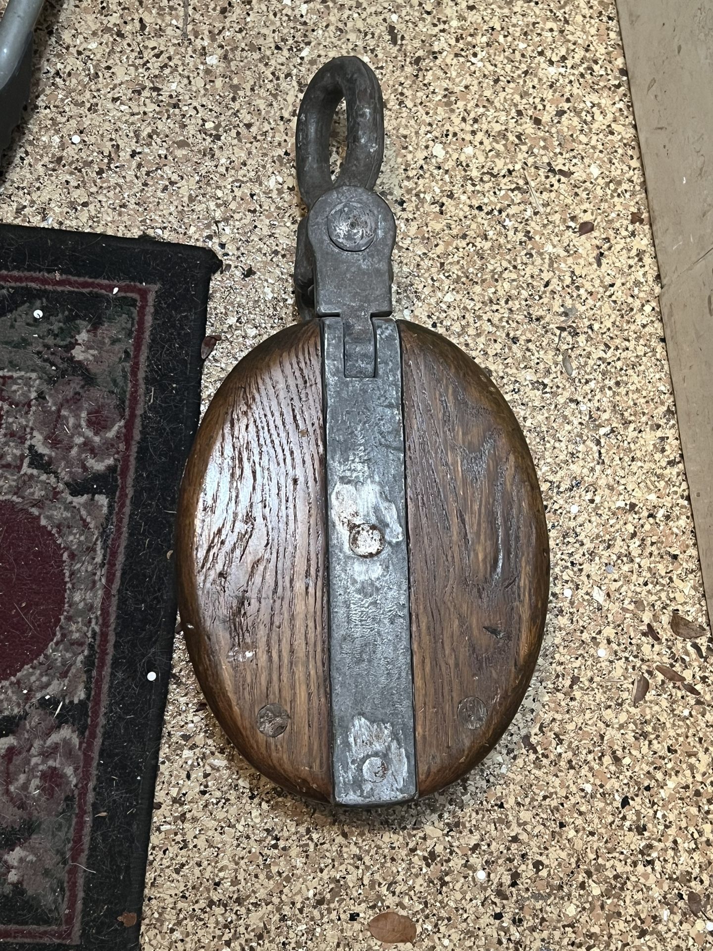 World War Navy Ship Block And Tackle