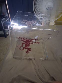 Fireball acrylic display cases