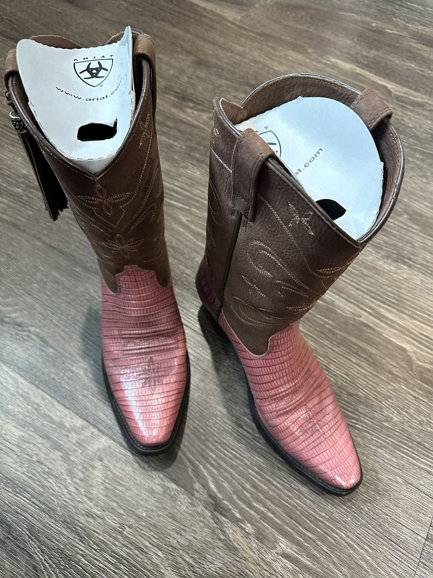 Ariat Pink Boots