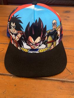 Bioworld Dragon Ball Z Vegeta Saga Snapback Adjustable OSFM Anime Cap