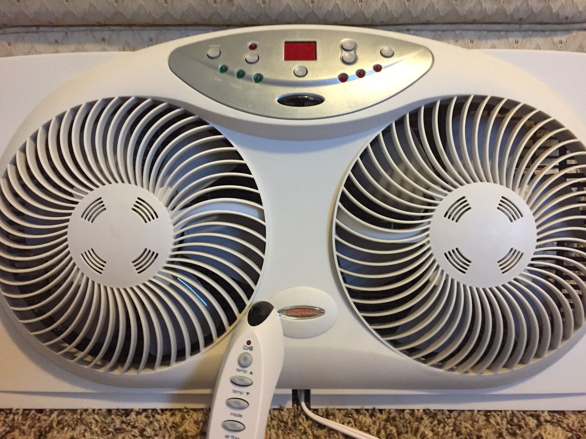 Bionaire Window Fan w/ remote control for Sale in Springfield, OR OfferUp
