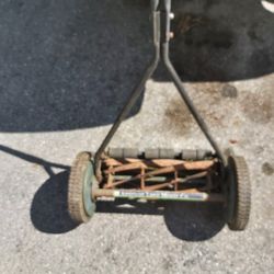 Old Push Mower 