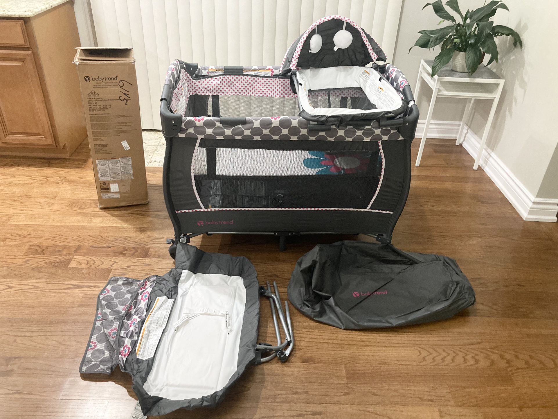 New baby trend nursery