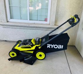 RYOBI 40V HP Brushless 20 in. Electric Self-Propelled Mower + 6.0 Ah Battery & Charger