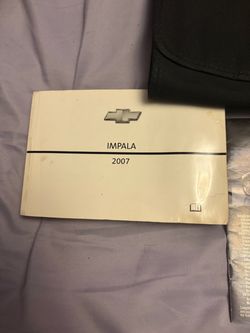 2007 Chevrolet Impala Owner's Manual
