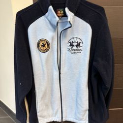 La Martina Vintage Zip Up Fleece Size L