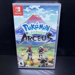 Pokemon Legends: Arceus Nintendo Switch Factory Sealed Smoke Free Home