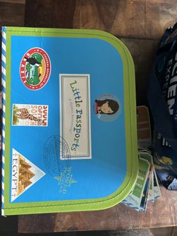 Children’s Little Passports Suitcase And Science Bag