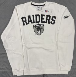 NWT Nike LV RAIDERS White Long Sleeve Crewneck Sweatshirt (Men’s Size LARGE) - $45