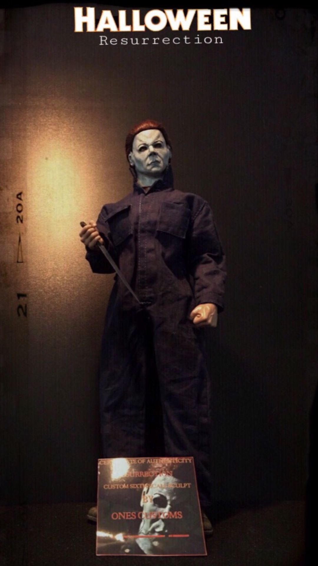 Ones customs Michael Myers Halloween 12” figure