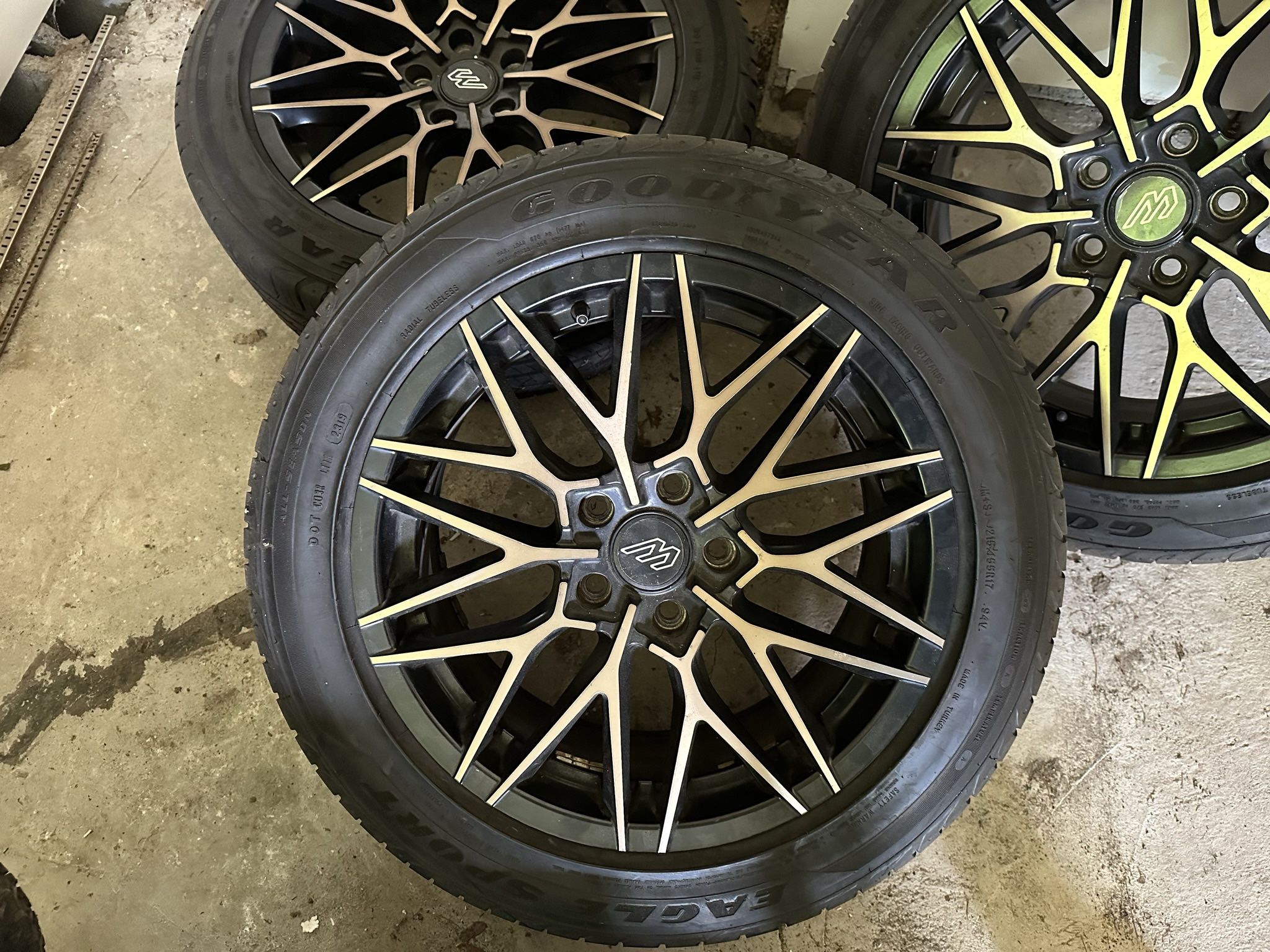 17” Mach performance MP40 Rims
