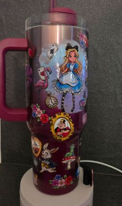 New 40oz tumbler Alice in Wonderland