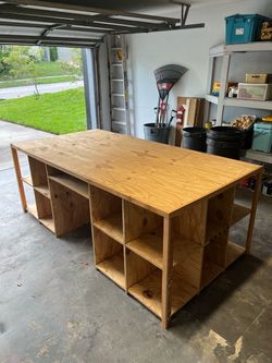8’ x 4’ Heavy-Duty Wood Workbench