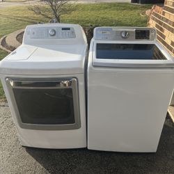 LG Washer And Electric Dryer Set