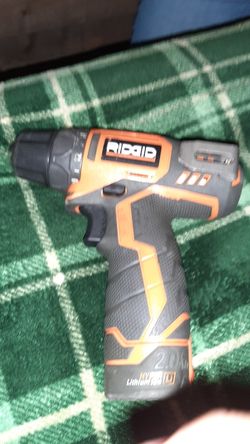 Rigid 12v drill