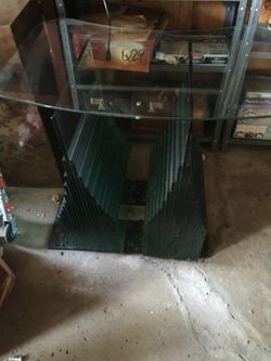 Glass table
