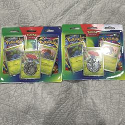 Pokemon TCG -  Sealed 2x Enhanced 2-Pack Blister Ft Vileplume Evolution Line