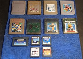 Nintendo Game Boy - Gameboy Advance & DS Games