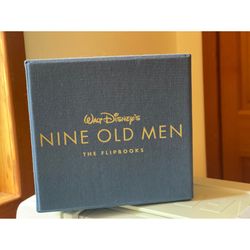 Walt Disneys 9 Old Men - Collector Box Of Animators Flip Books