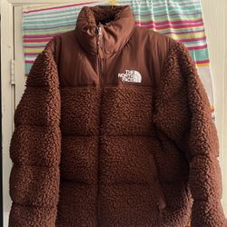 The North Face sherpa nuptse jacket